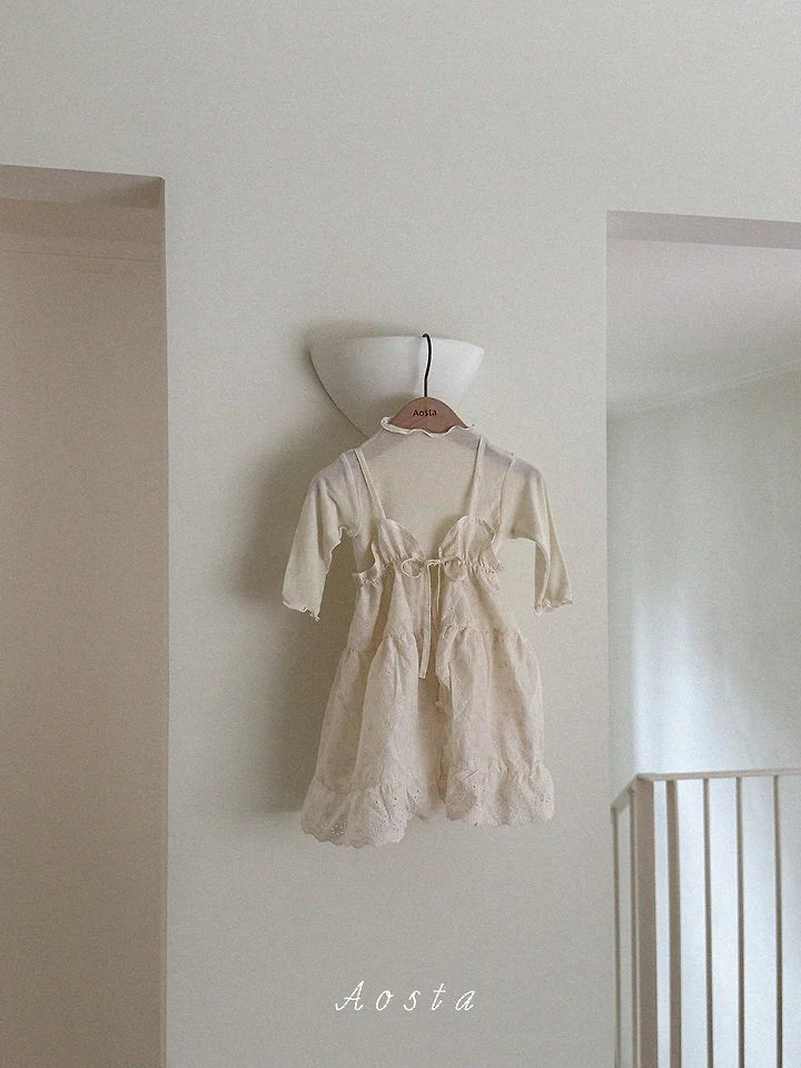 Little Foxx – Lace Cotton Open One-piece