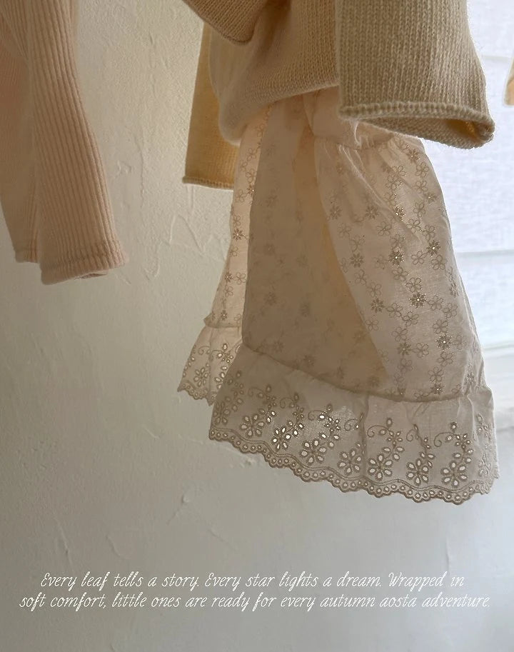 Little Foxx – Lace Cotton Open One-piece