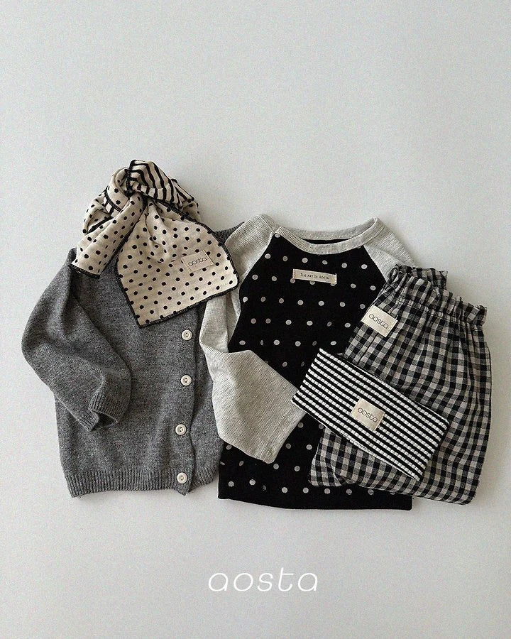 Little Foxx – Dot Raglan Tee