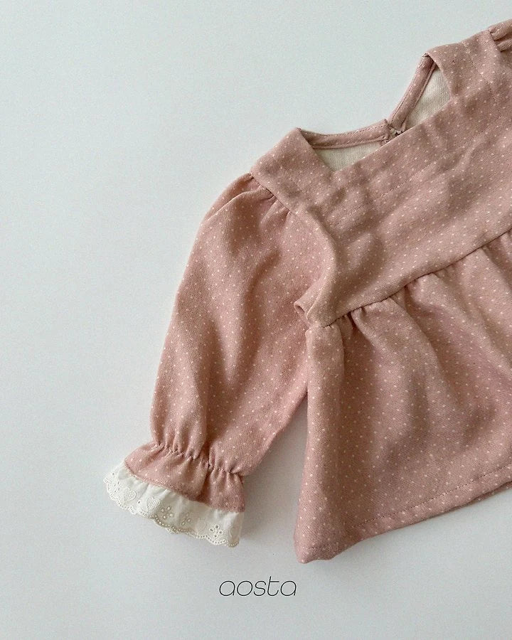 Little Foxx – Milk Dot Blouse