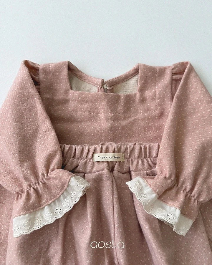 Little Foxx – Milk Dot Blouse