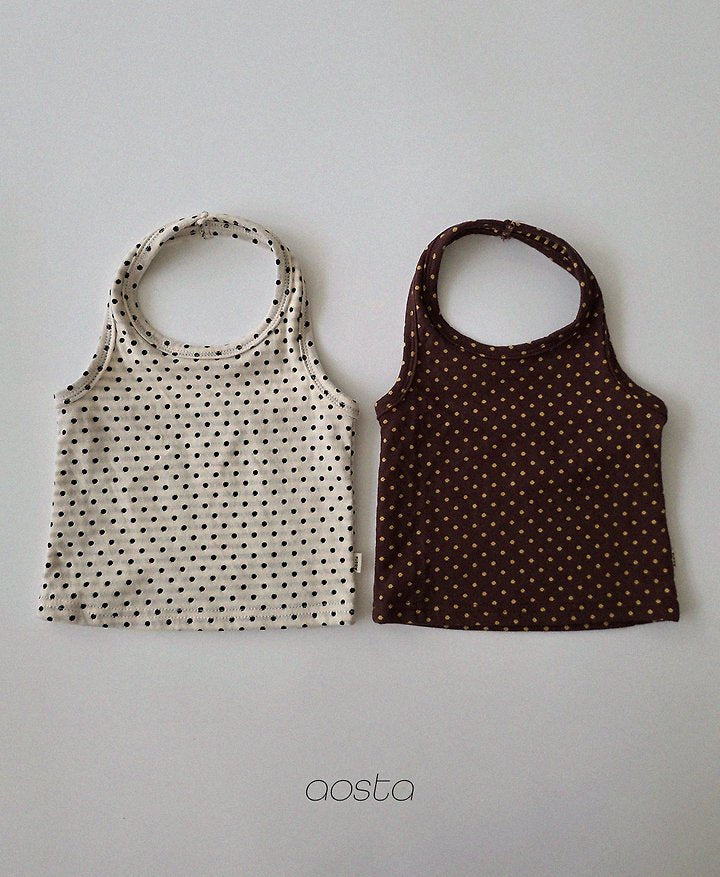 Little Foxx – Choco Chip Holter Neck Top