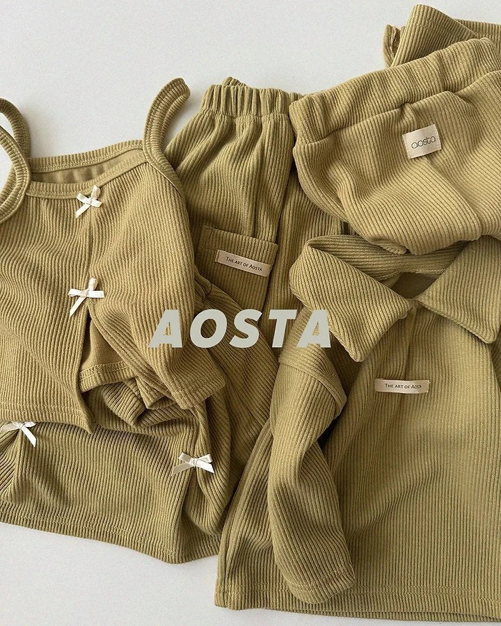 Little Foxx – Mulmul Collar Tee