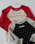 Little Foxx – Dot Raglan Tee