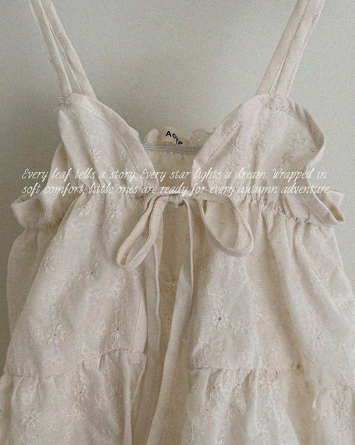 Little Foxx – Lace Cotton Open One-piece