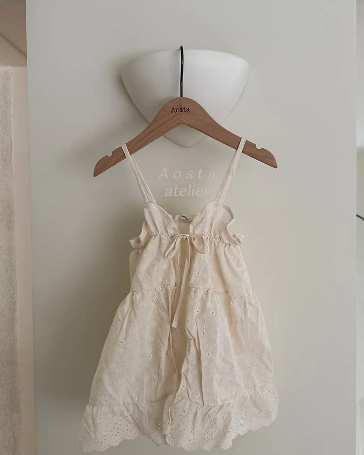 Little Foxx – Lace Cotton Open One-piece