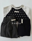 Little Foxx – Dot Raglan Tee
