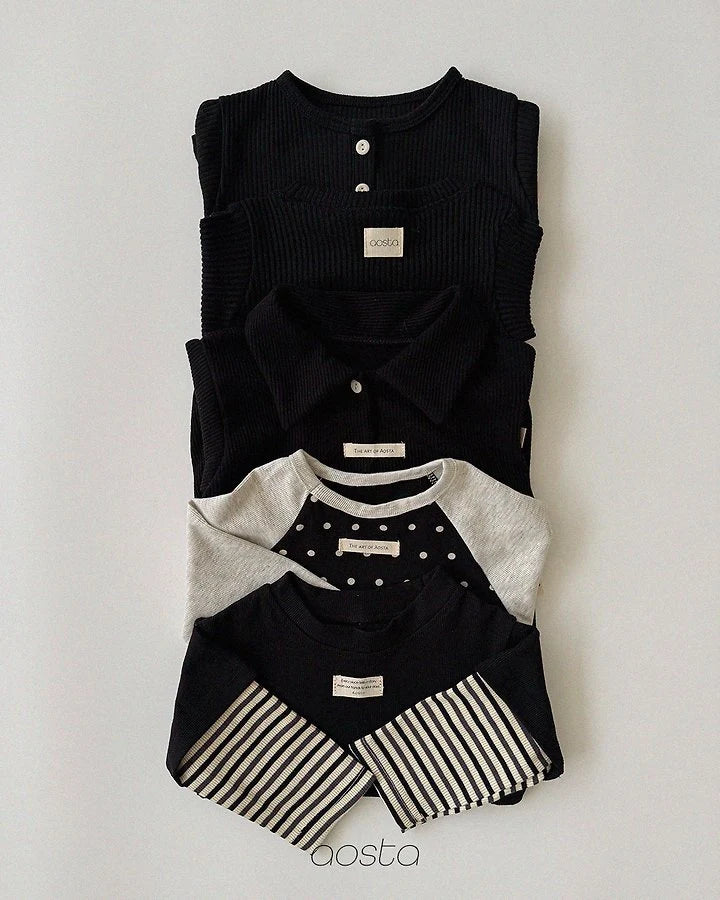 Little Foxx – Dot Raglan Tee
