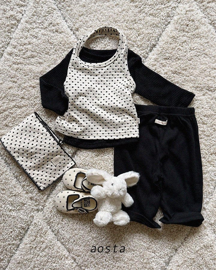 Little Foxx – Choco Chip Holter Neck Top