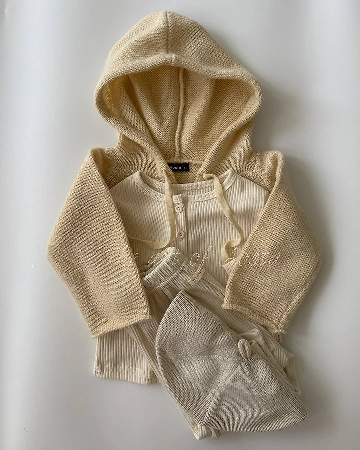 Little Foxx – Knit Cookie Hoodie