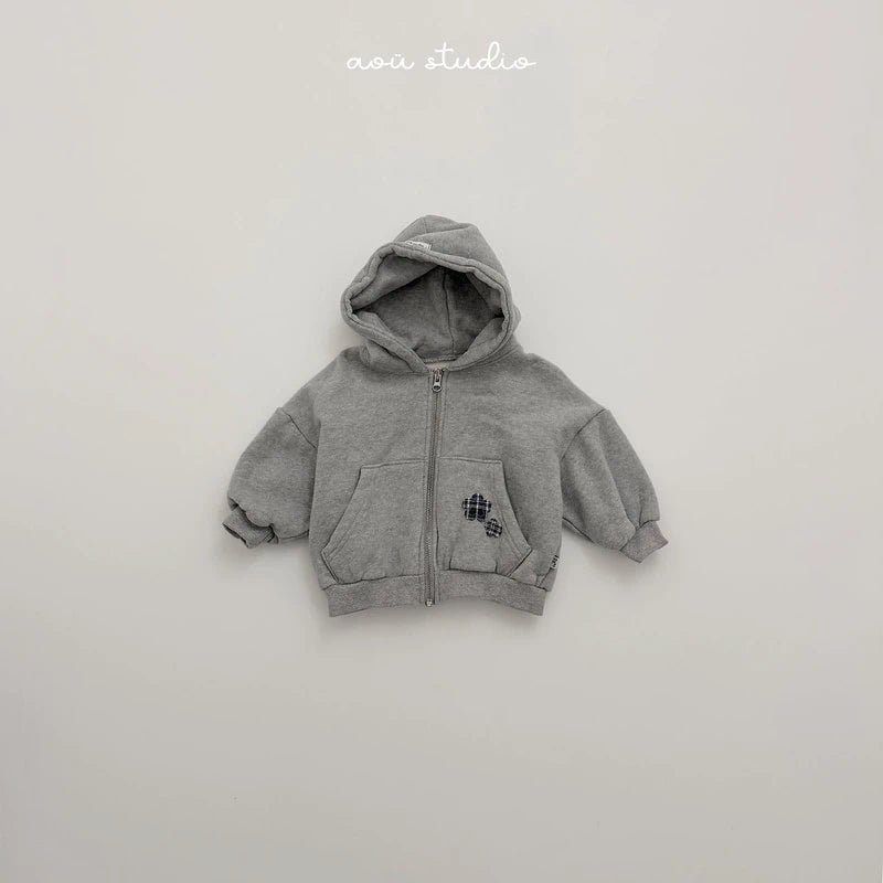 Little Foxx – Flower Hooded Zip-Up
