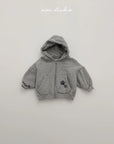 Little Foxx – Flower Hooded Zip-Up