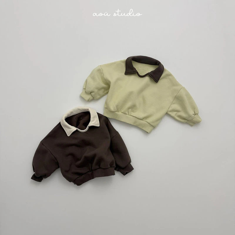Little Foxx – Butter Collar Sweatshirt
