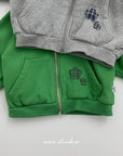 Little Foxx – Flower Hooded Zip-Up