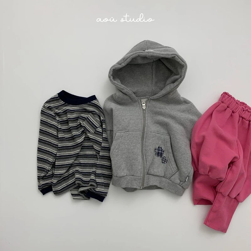 Little Foxx – Flower Hooded Zip-Up