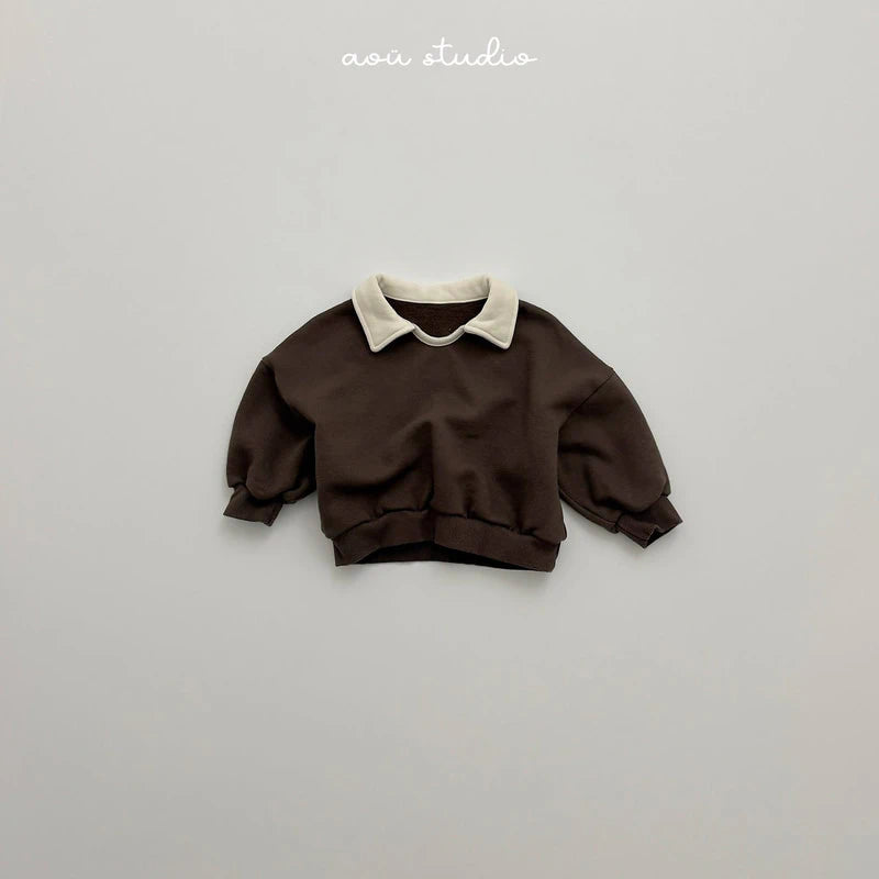 Little Foxx – Butter Collar Sweatshirt