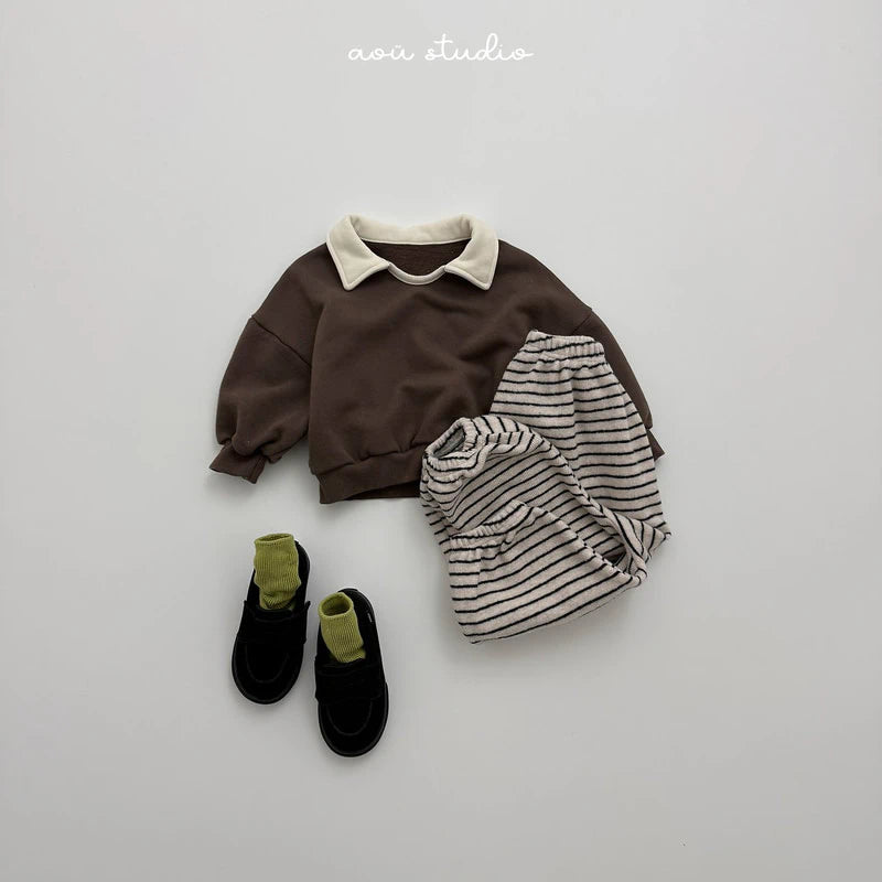 Little Foxx – Butter Collar Sweatshirt