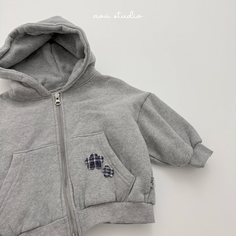 Little Foxx – Flower Hooded Zip-Up