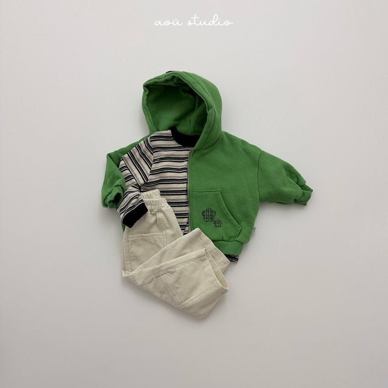 Little Foxx – Flower Hooded Zip-Up