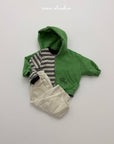 Little Foxx – Flower Hooded Zip-Up
