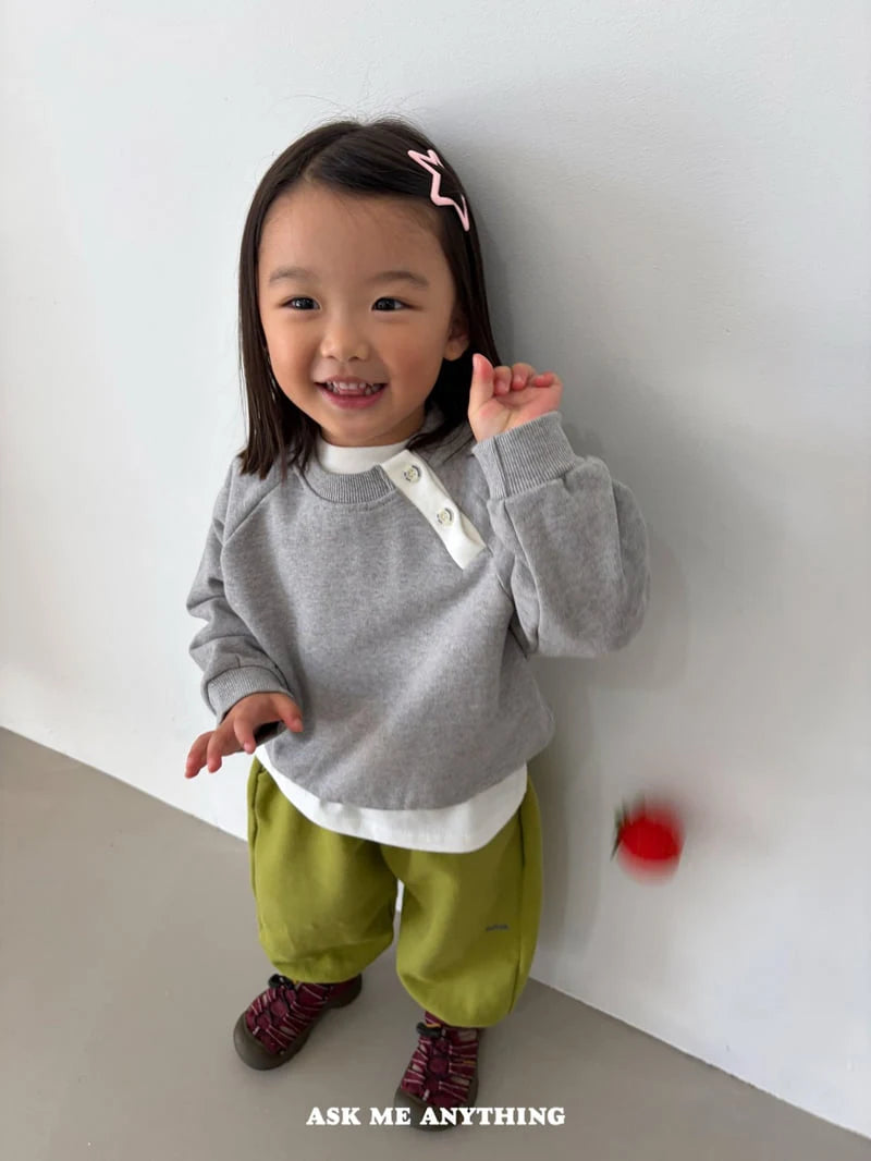Little Foxx – Button Sweatshirt