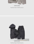 Little Foxx – Pigment Hooded Zip-Up Jacket