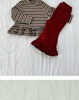 Little Foxx – Estee Mink Mock Neck Tee