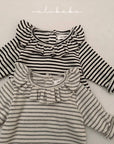 Kids Veronica Stripe Frill Tee