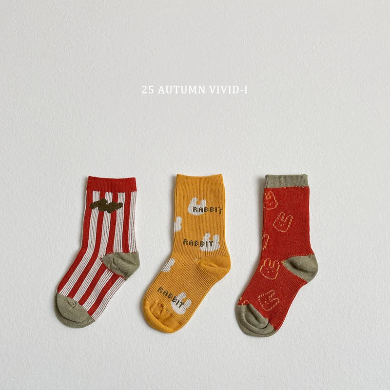 Pattern Socks Set