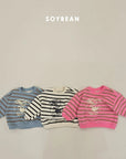 Jumping Bunny Stripe Sweatshirt