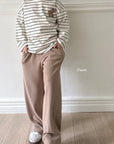 Soft Feel Knit Wide Pants