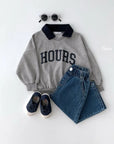 Hours Collar Sweatshirt