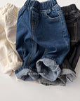 Brushed Cozy Denim Pants