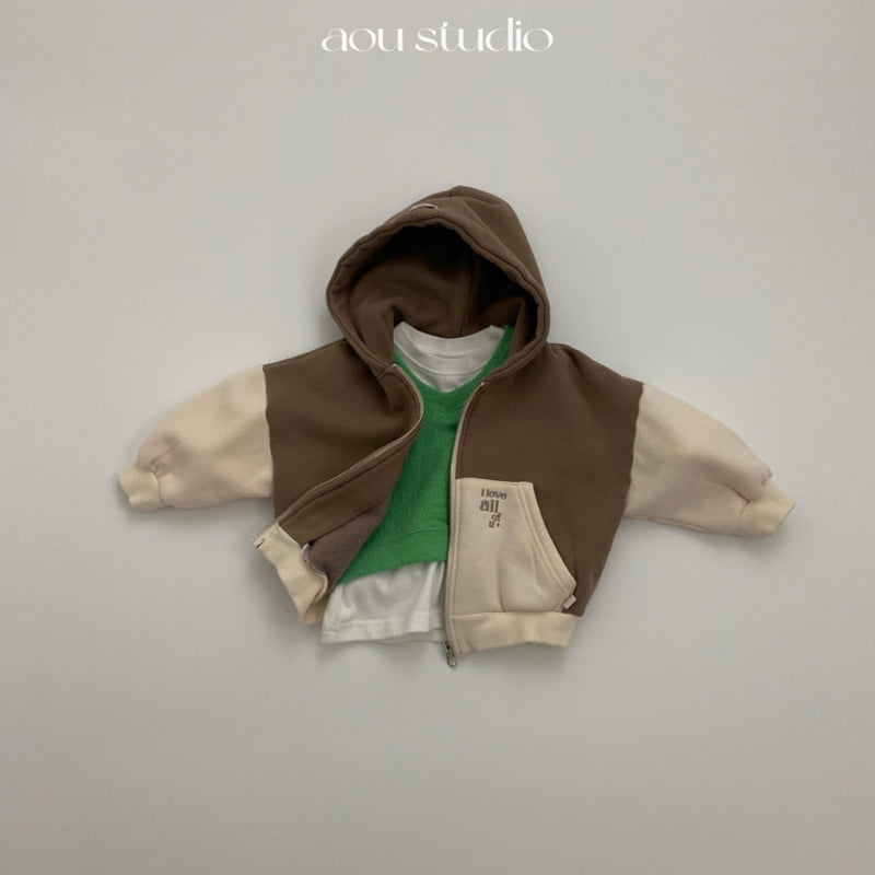 Melo Brushed Hoodie Zip-Up