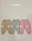 Heart Patch Jogger Pants