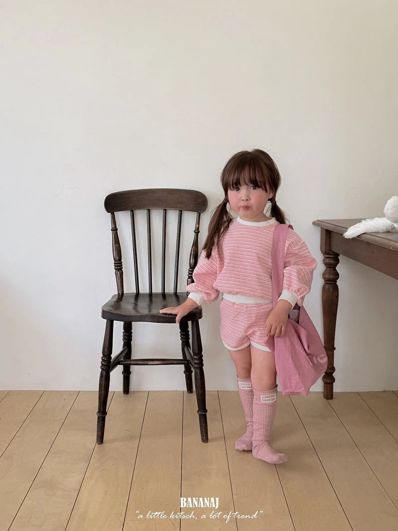 Little Foxx – Knit Stripe Sweatshirts
