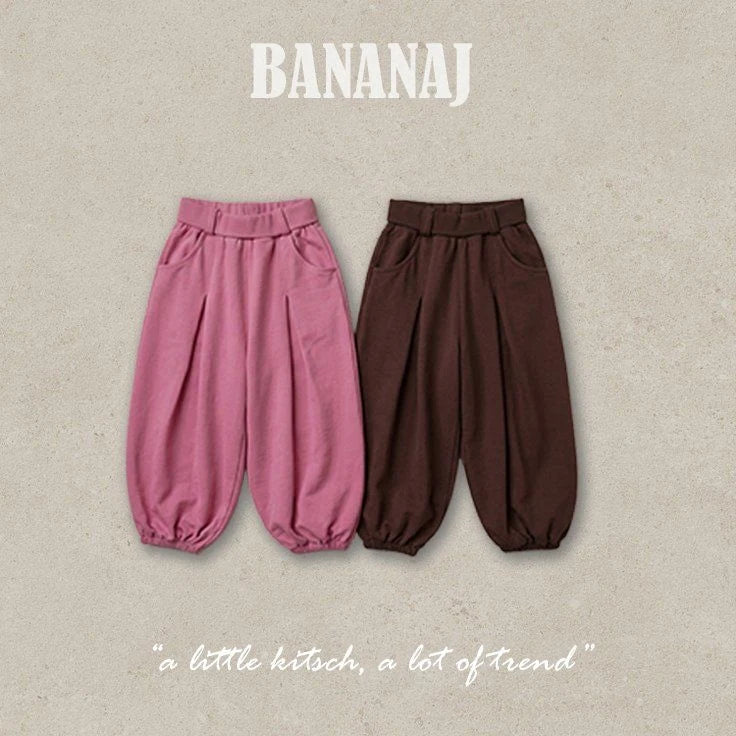 Little Foxx – Ecru Jogger Pants