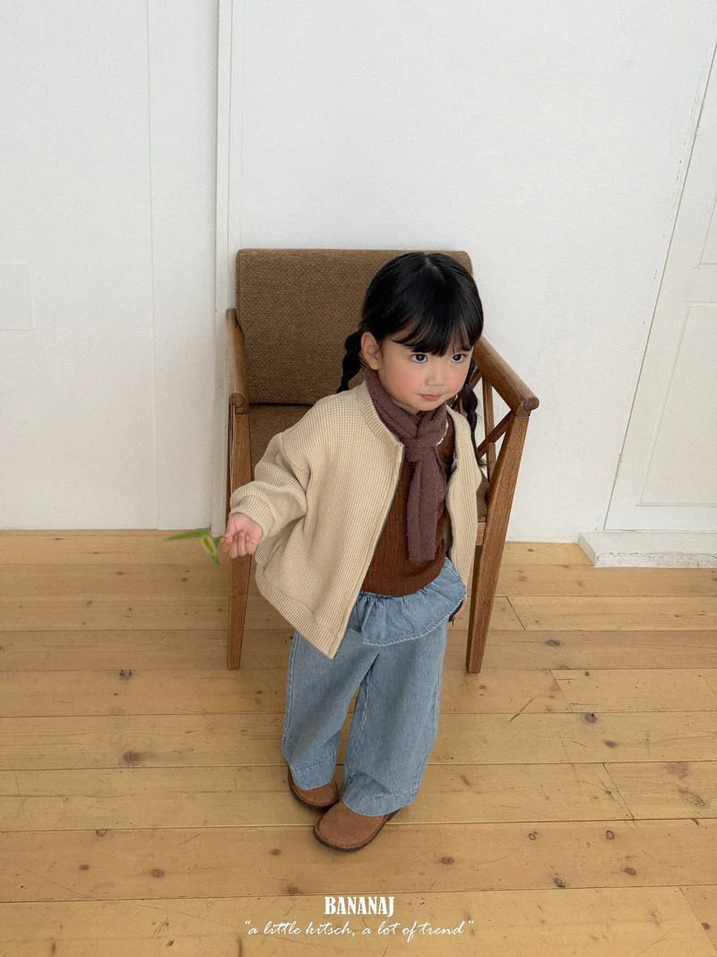 Little Foxx – Frill Denim Pants
