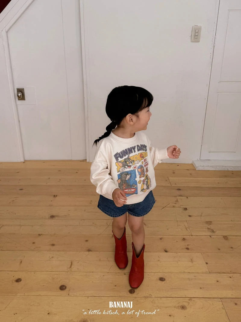 Little Foxx – Peanut Heart Denim Pants