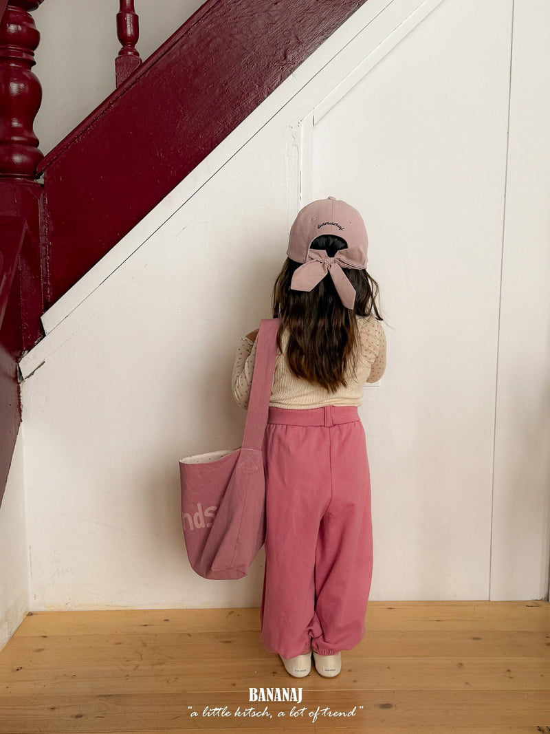 Little Foxx – Ecru Jogger Pants