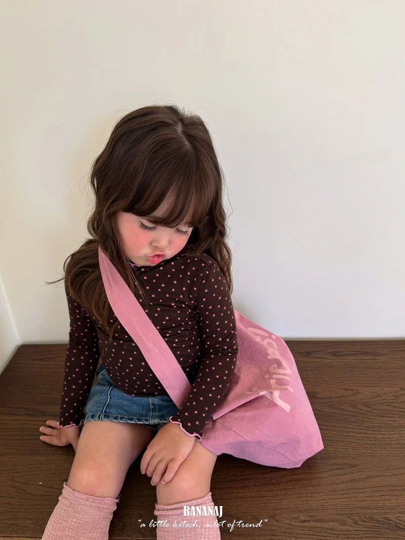 Little Foxx – Rose Turtleneck Tee