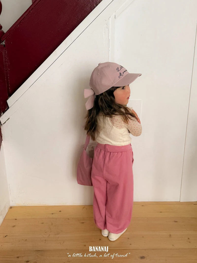 Little Foxx – Ecru Jogger Pants