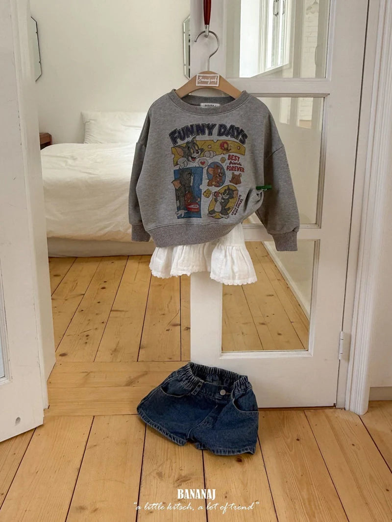 Little Foxx – Peanut Heart Denim Pants