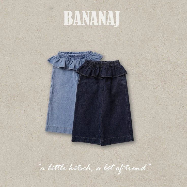 Little Foxx – Frill Denim Pants