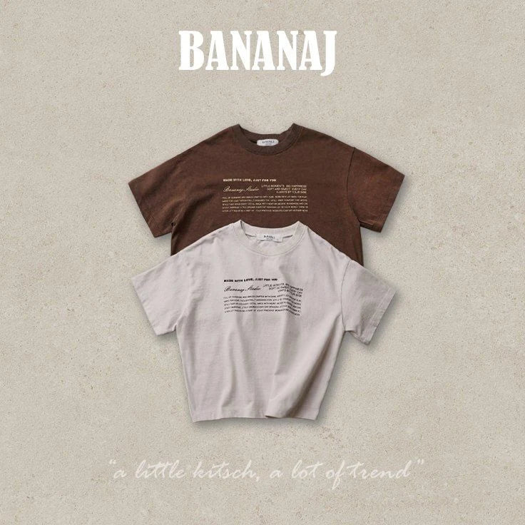Little Foxx – Pigment Lettering Tee