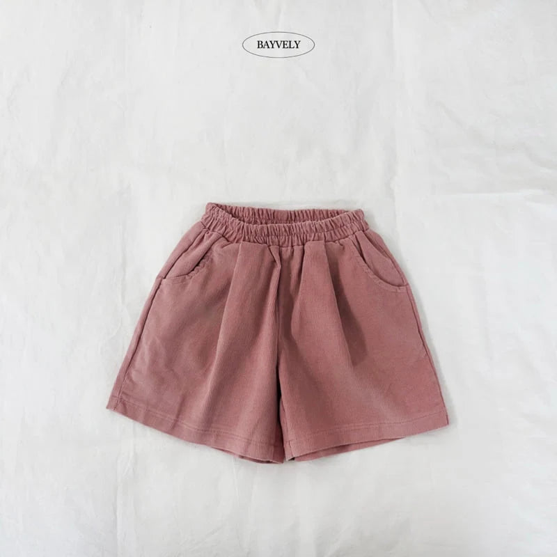 Little Foxx – Corduroy Bermuda Pants