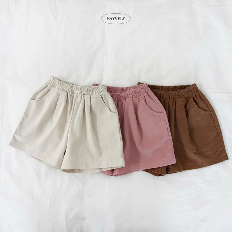 Little Foxx – Corduroy Bermuda Pants