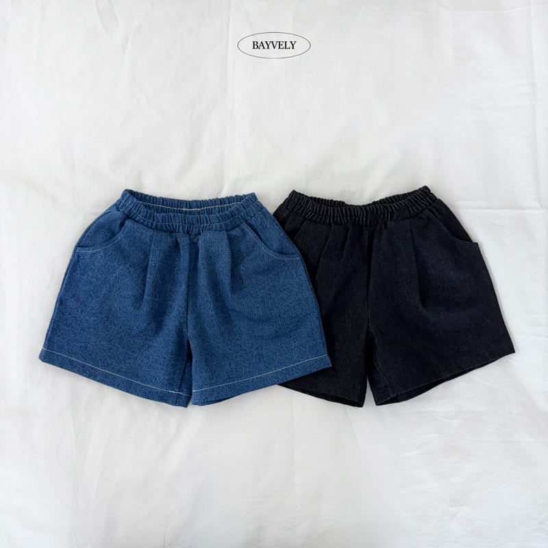 Little Foxx – Denim Bermuda Pants