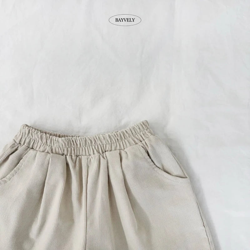 Little Foxx – Corduroy Bermuda Pants