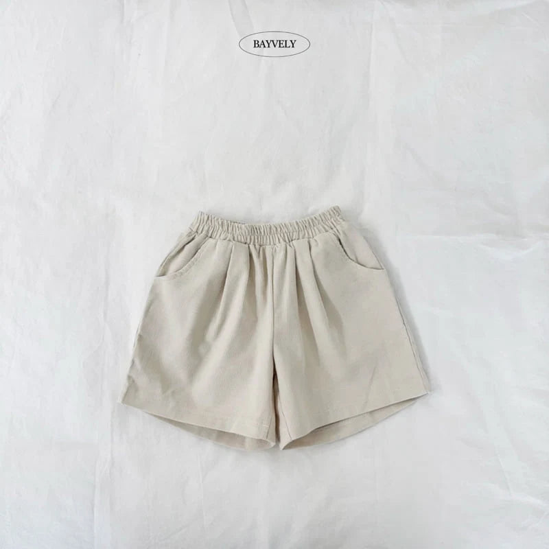 Little Foxx – Corduroy Bermuda Pants